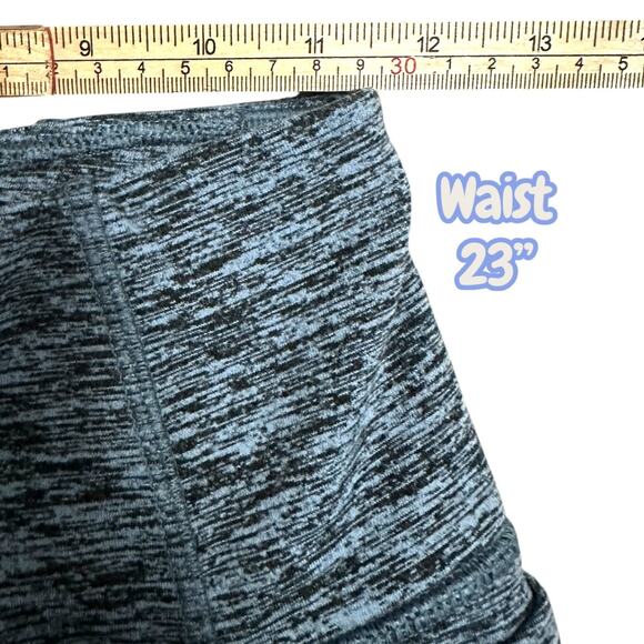 CALIA by Carrie Underwood Blue Ribbed Shaping Leggings Size S Activewear Workout - Picture 6 of 9